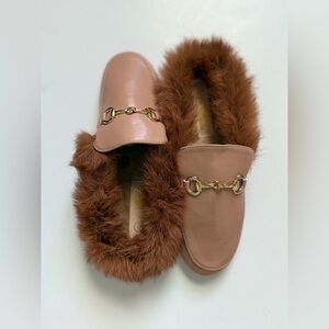 Faux Fur Mule